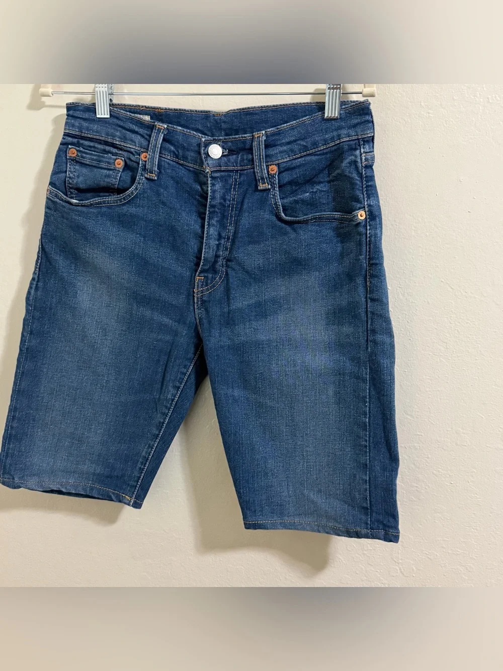 Levi's 511  PREMIUM Slim Fit Denim Shorts Blue Men Size 30 Jean Jorts unisex